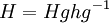H=Hghg^{-1}